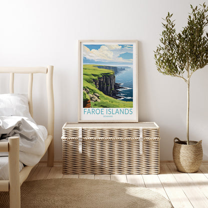 Faroe Islands travel poster – view 2