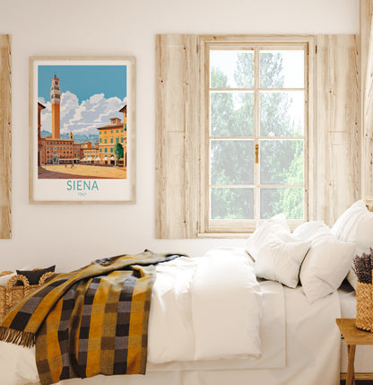 Siena travel poster – view 3