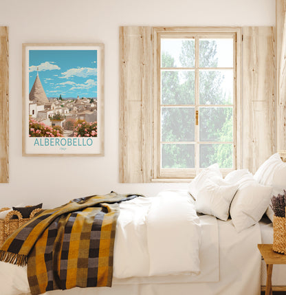 Alberobello travel poster – view 3