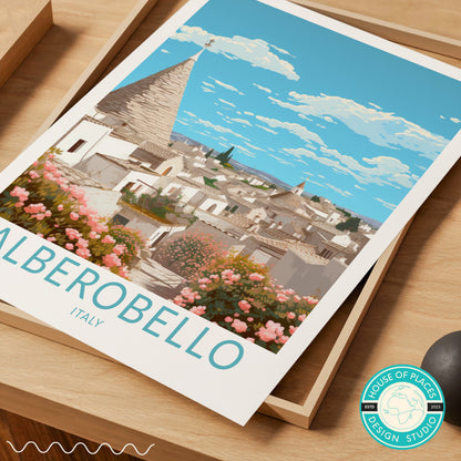 Alberobello travel poster – view 6