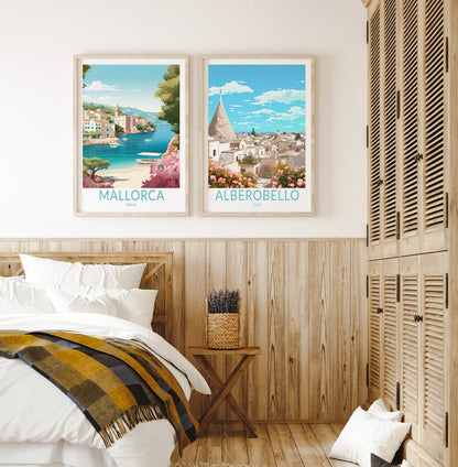 Alberobello travel poster – view 7