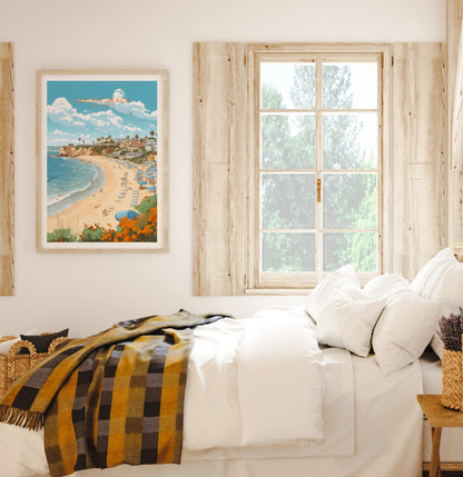 Laguna Beach travel poster – view 3