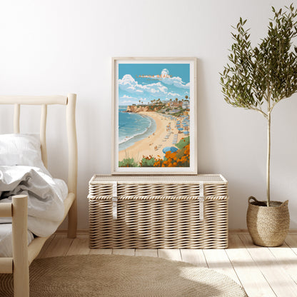 Laguna Beach travel poster – view 2