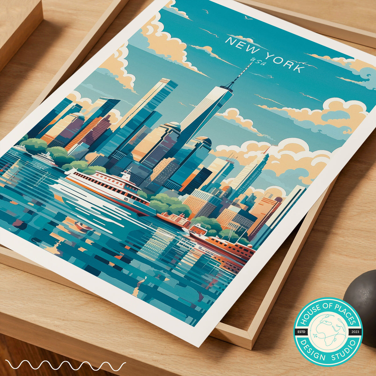 New York travel poster – view 6