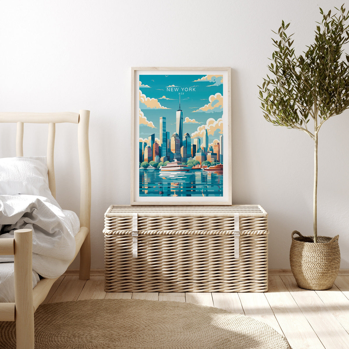 New York travel poster – view 2