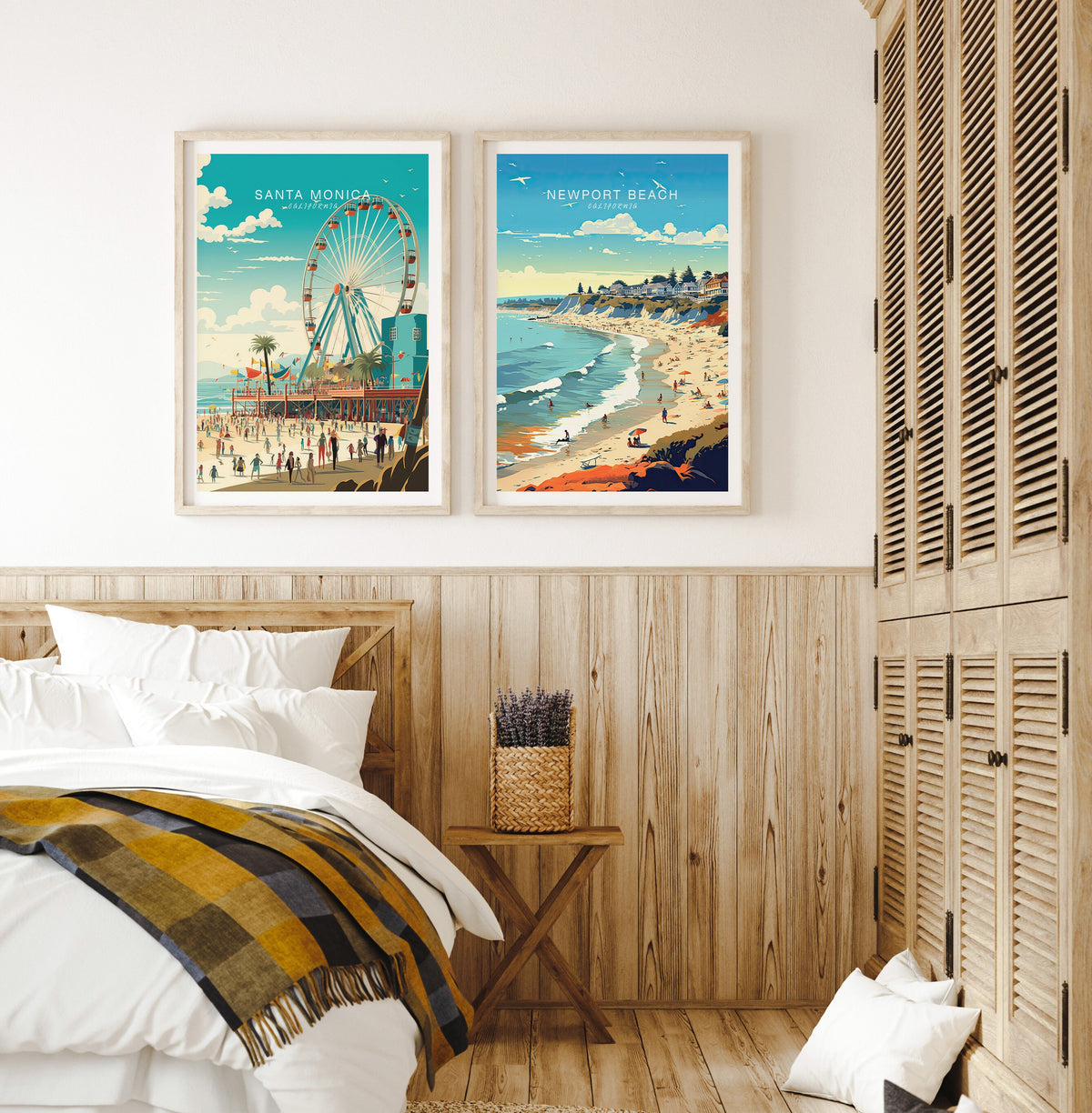 Santa Monica travel poster – view 7
