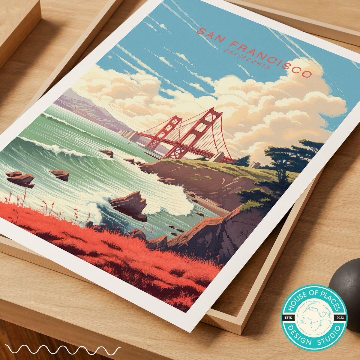 San Francisco travel poster – view 6