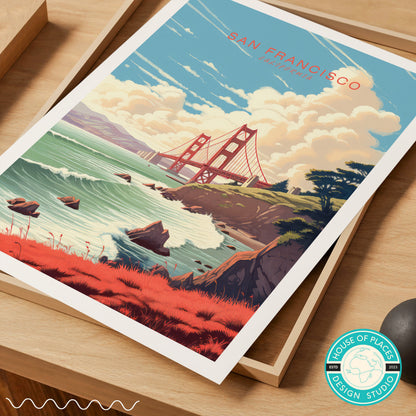 San Francisco travel poster – view 6