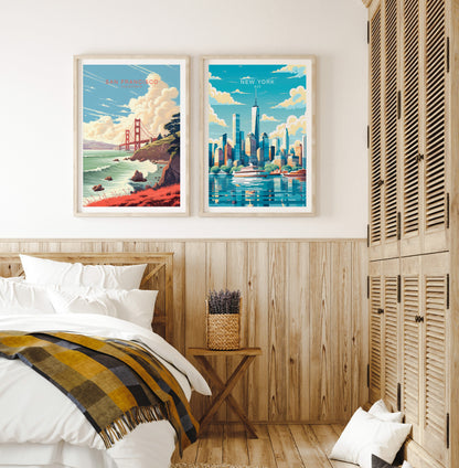 San Francisco travel poster – view 7