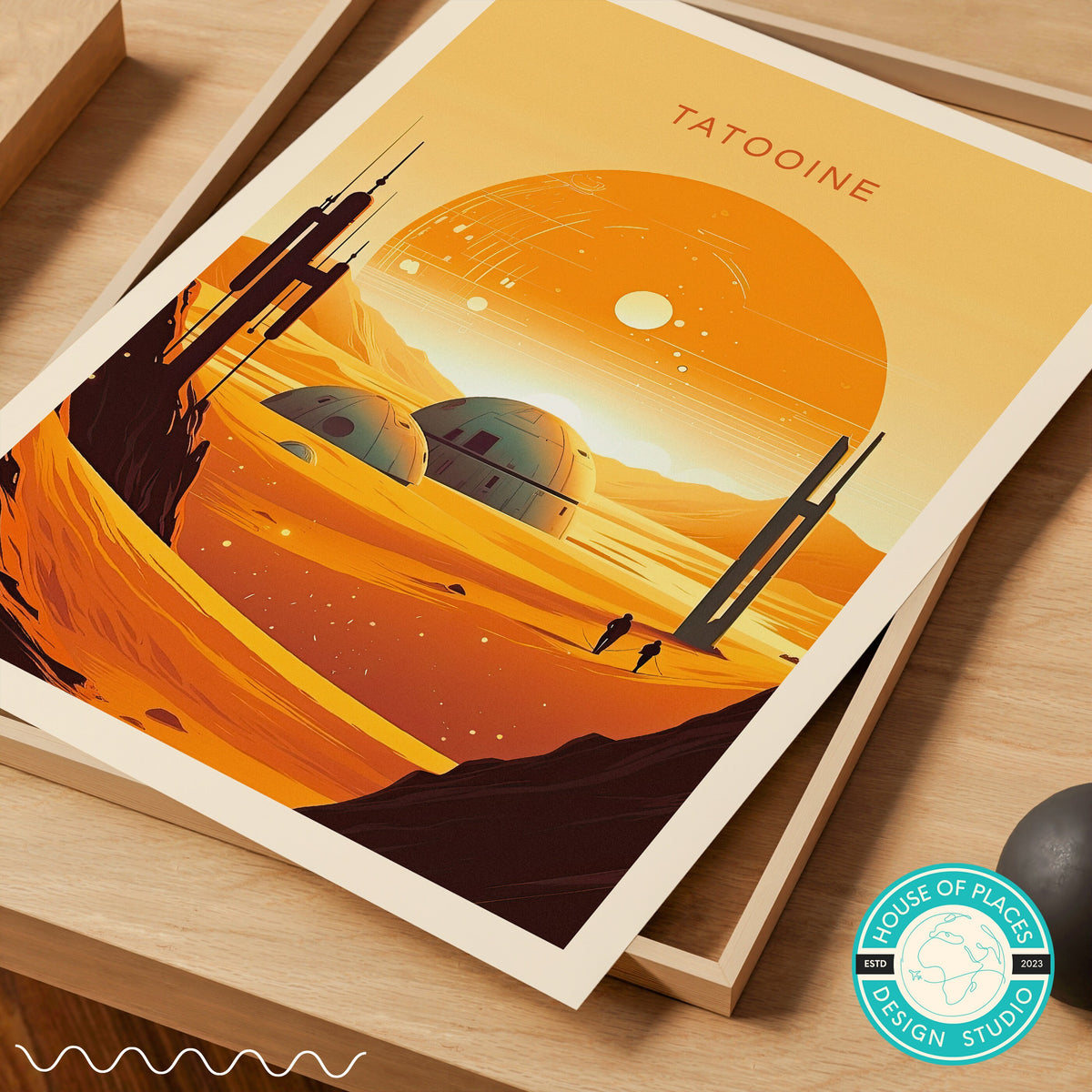 Tatooine travel poster – view 6