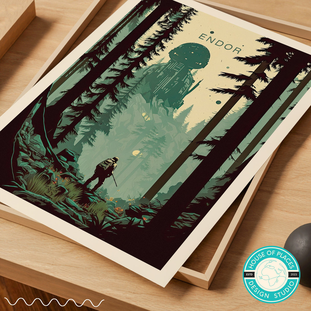 Endor travel poster – view 6