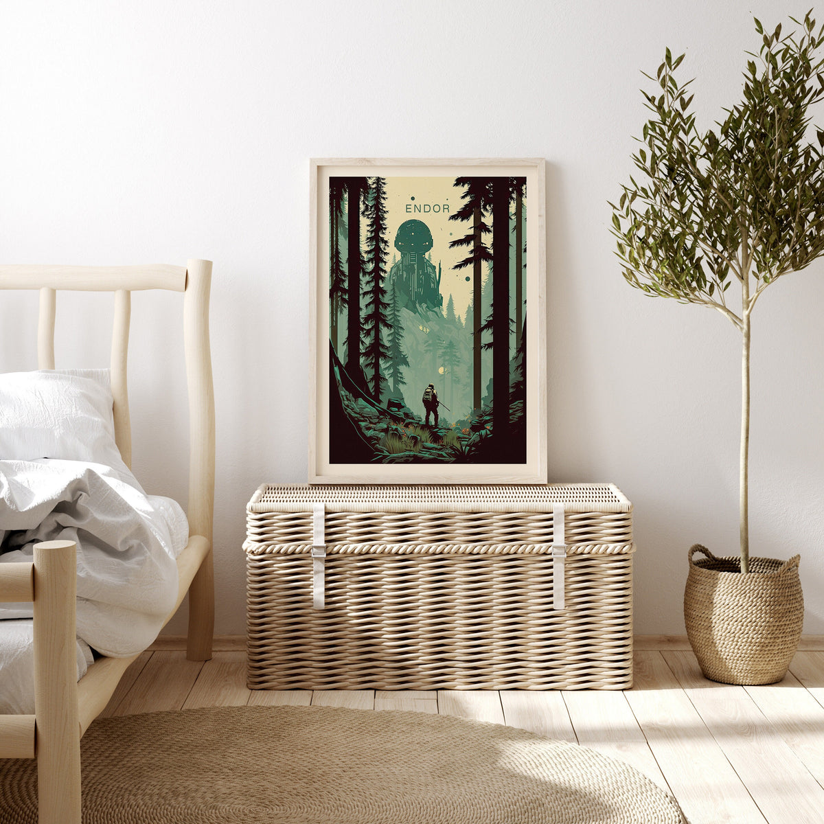 Endor travel poster – view 2