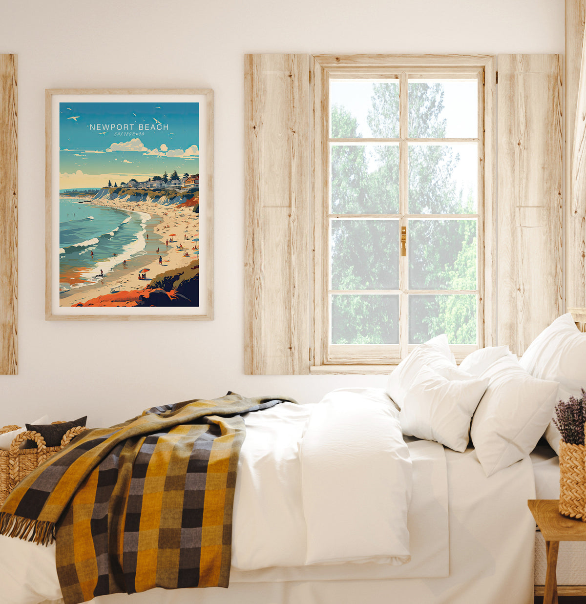Newport Beach travel poster – view 3