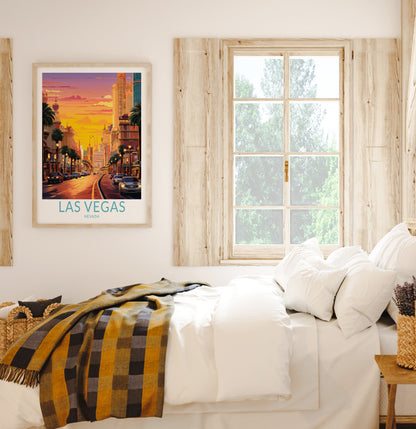 Las Vegas travel poster – view 3