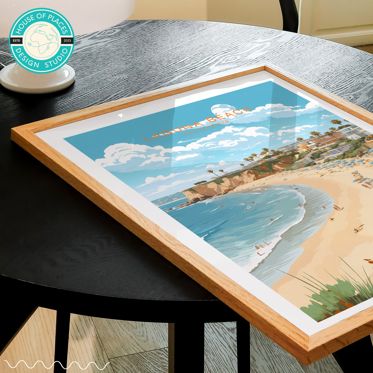 Laguna Beach travel poster – view 4
