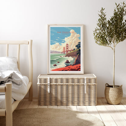 San Francisco travel poster – view 2