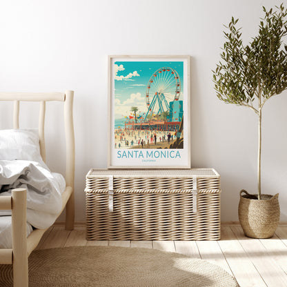 Newport Beach travel poster – view 2