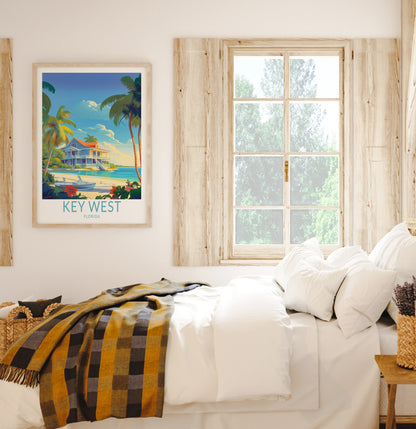 Key West Island travel poster – view 3