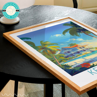 Key West Island travel poster – view 4
