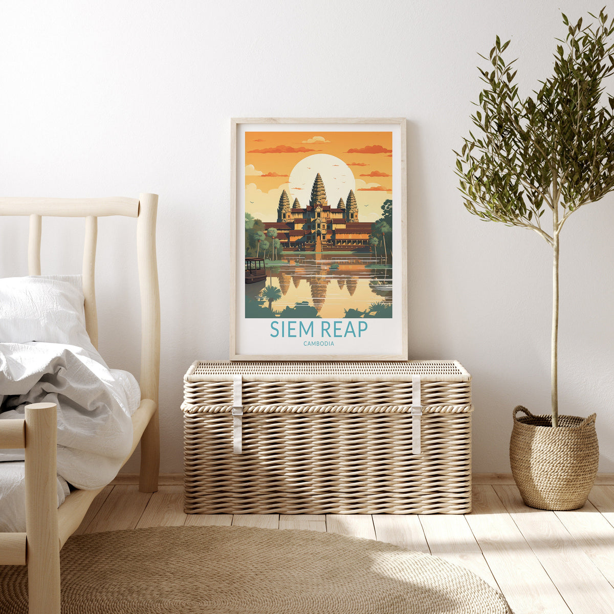 Siem Reap travel poster – view 2