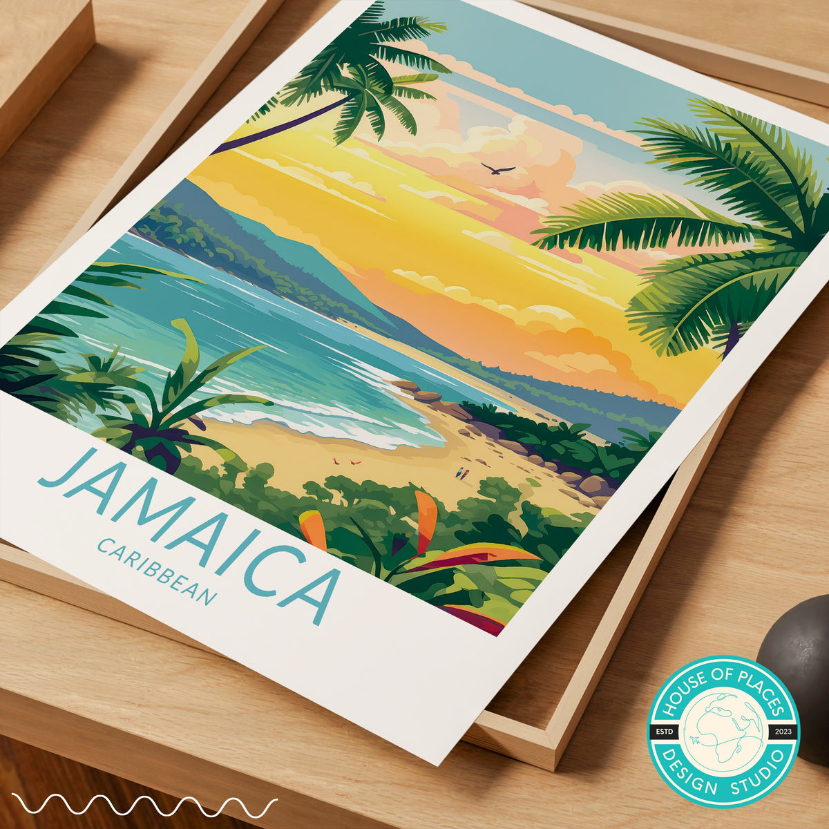 Jamaica travel poster – view 6
