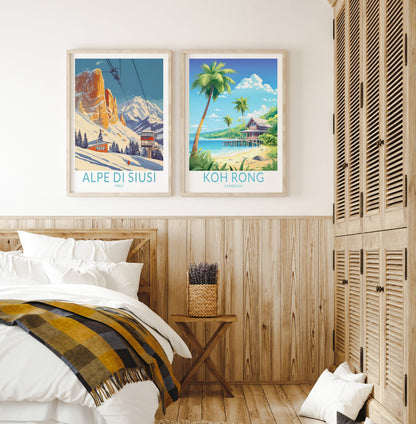 Koh Rong travel poster – view 7