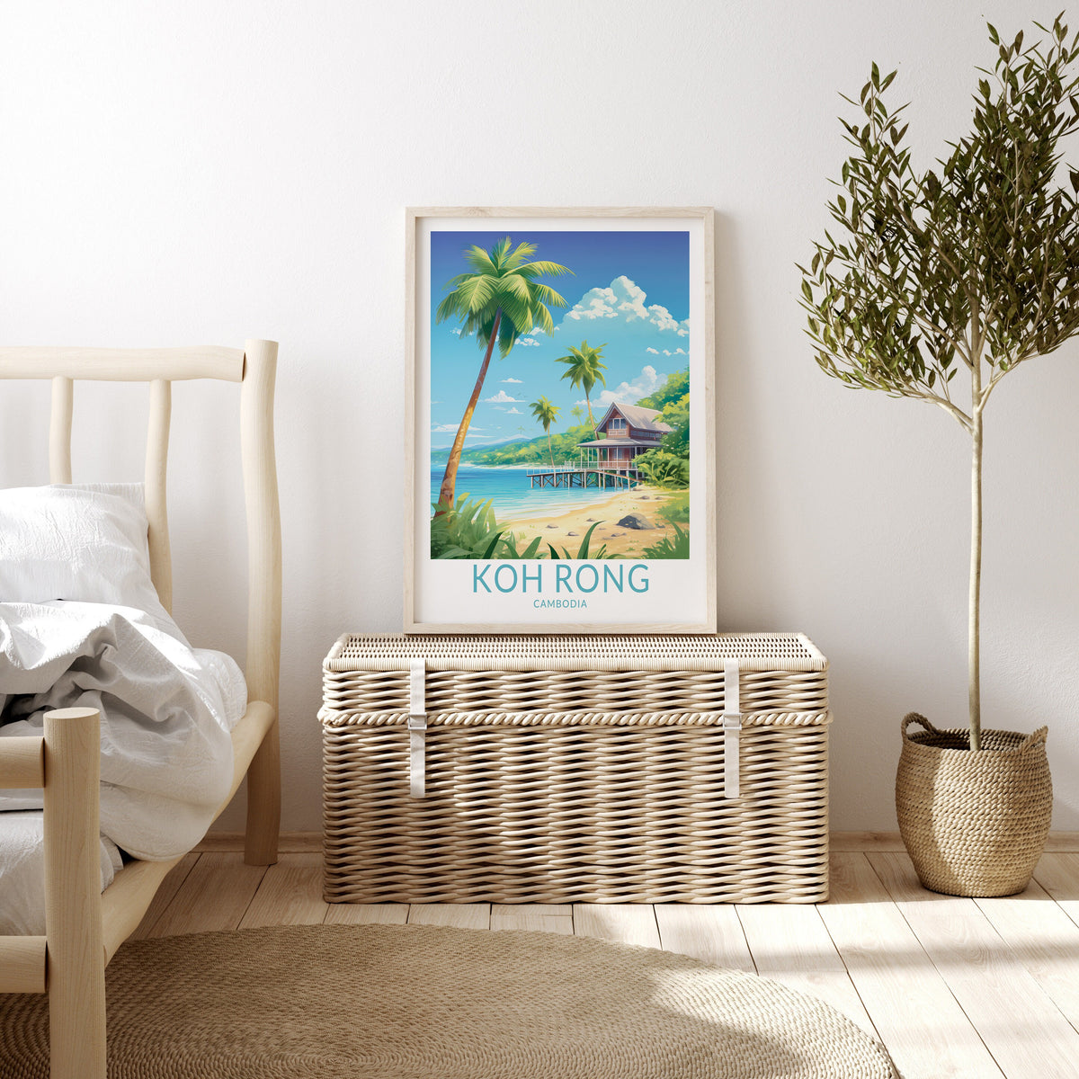 Koh Rong travel poster – view 2