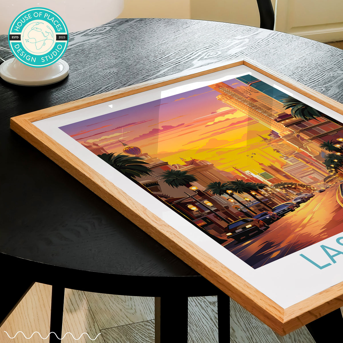 Las Vegas travel poster – view 4