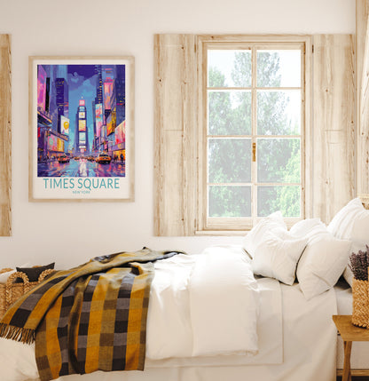 Times Square travel poster – view 3