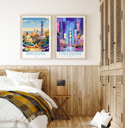 Times Square travel poster – view 7