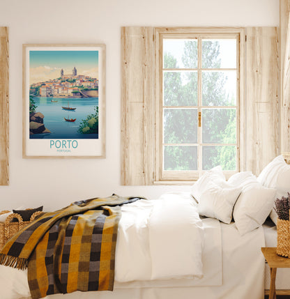 Porto travel poster – view 3
