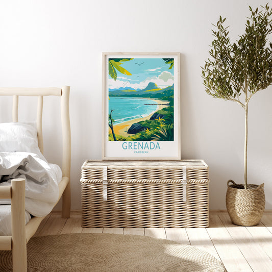 Grenada travel poster – view 2