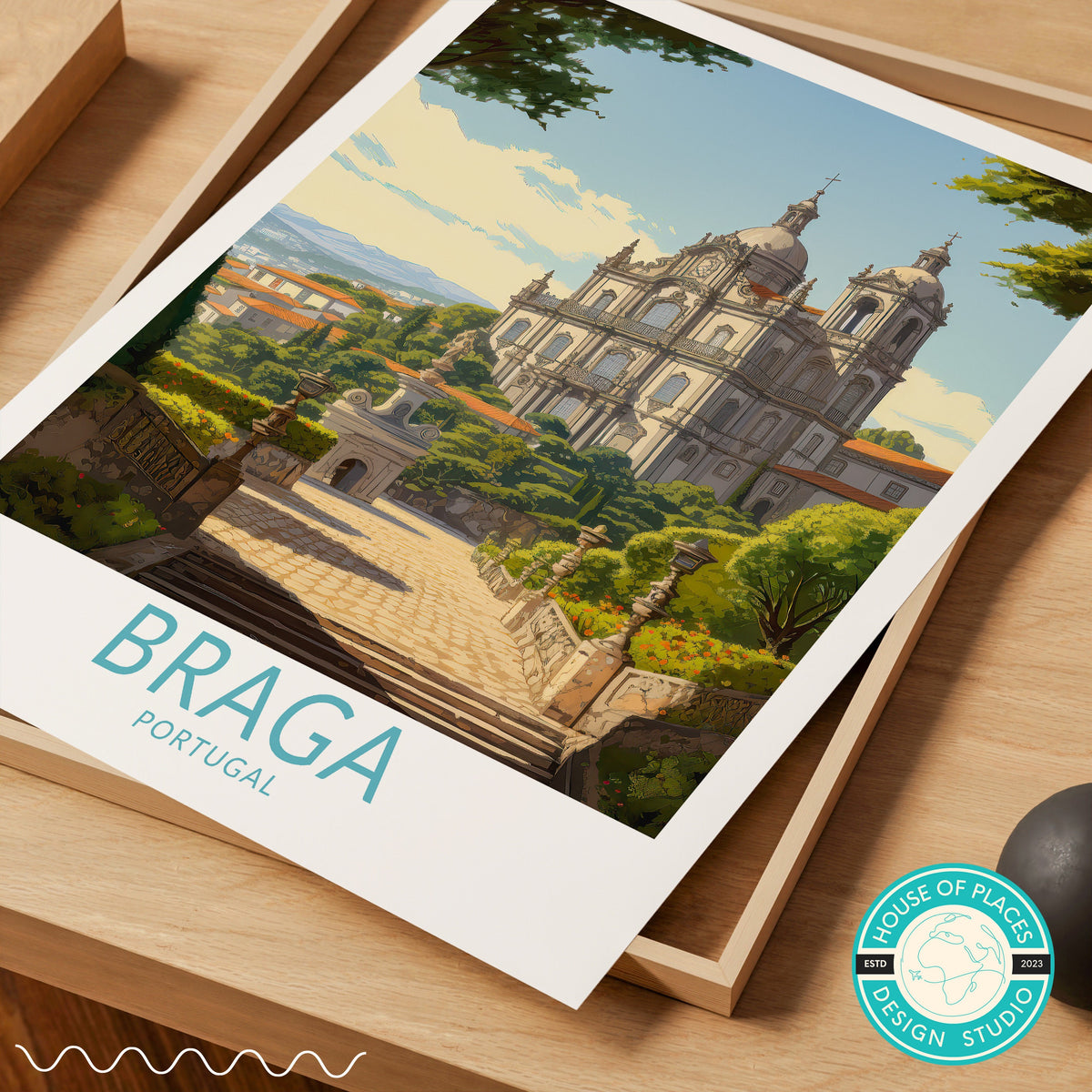 Braga travel poster – view 6