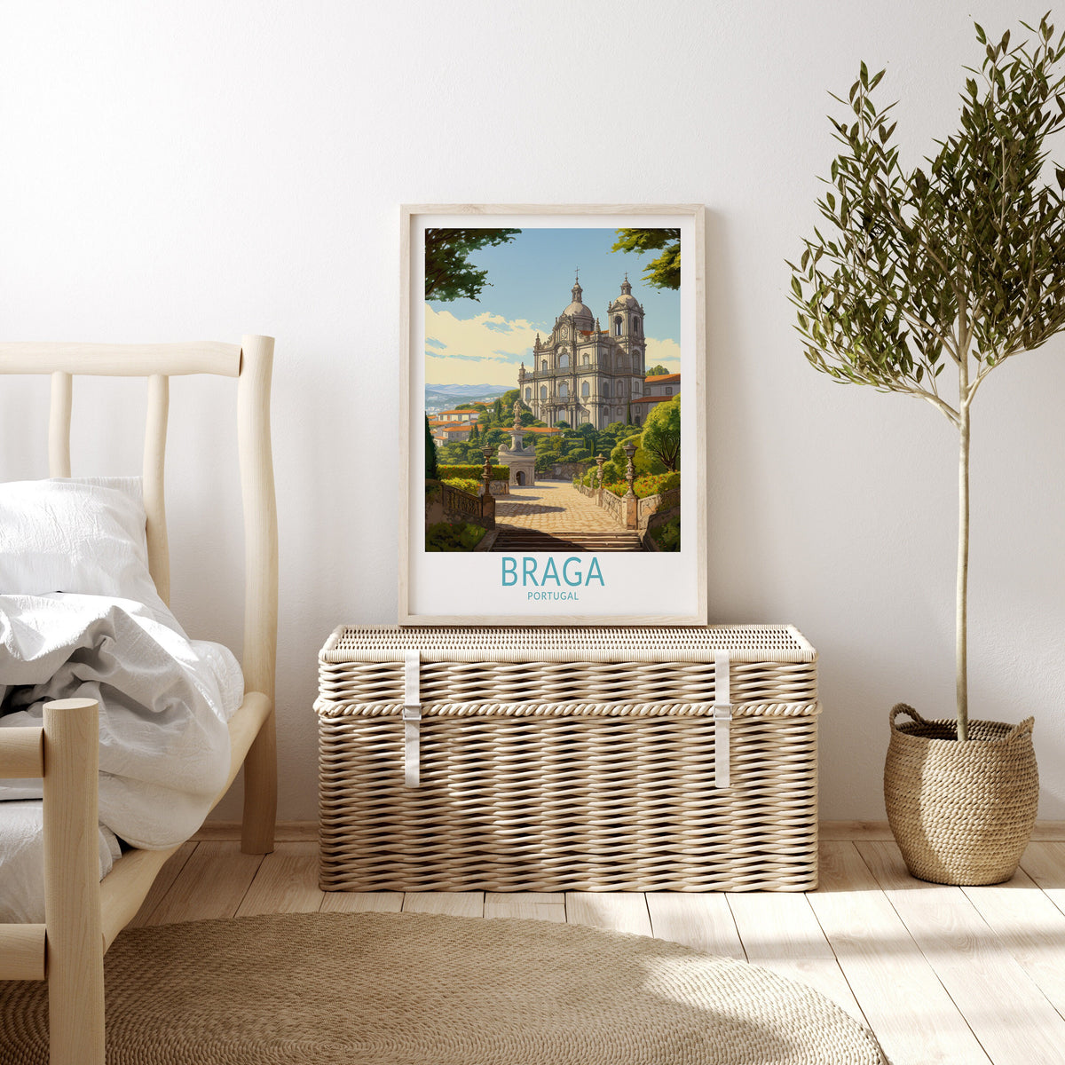 Braga travel poster – view 2