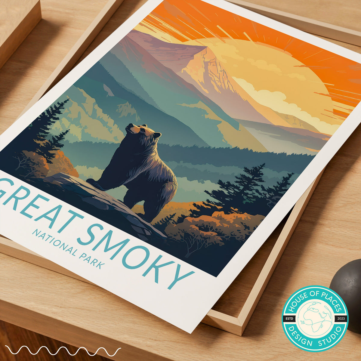 Great Smoky travel poster – view 6
