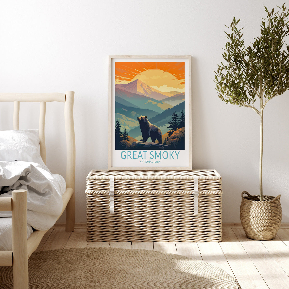 Great Smoky travel poster – view 2