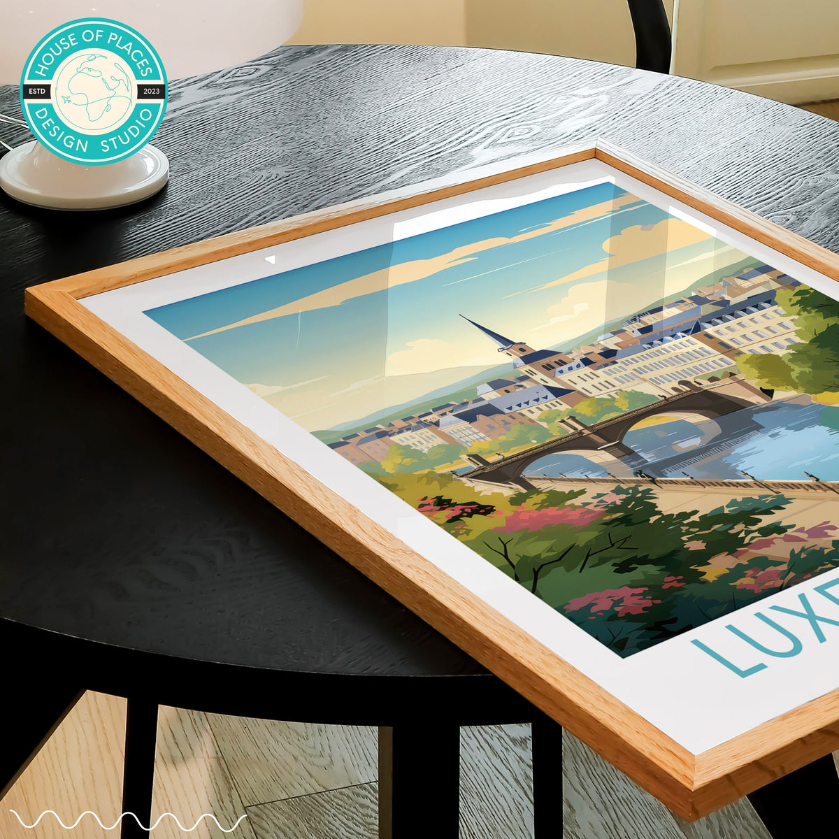 Luxembourg travel poster – view 7