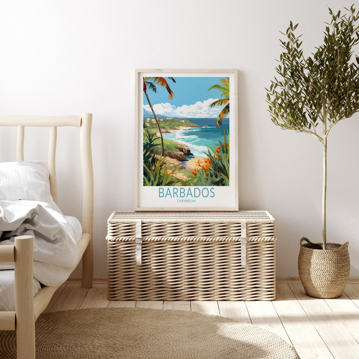 Barbados travel poster – view 2