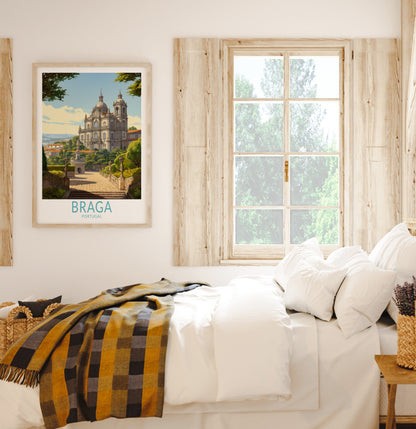 Braga travel poster – view 3