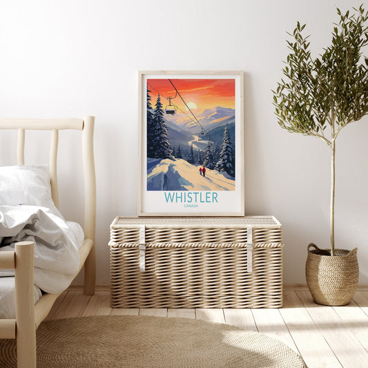 Whistler National Park travel poster – view 2