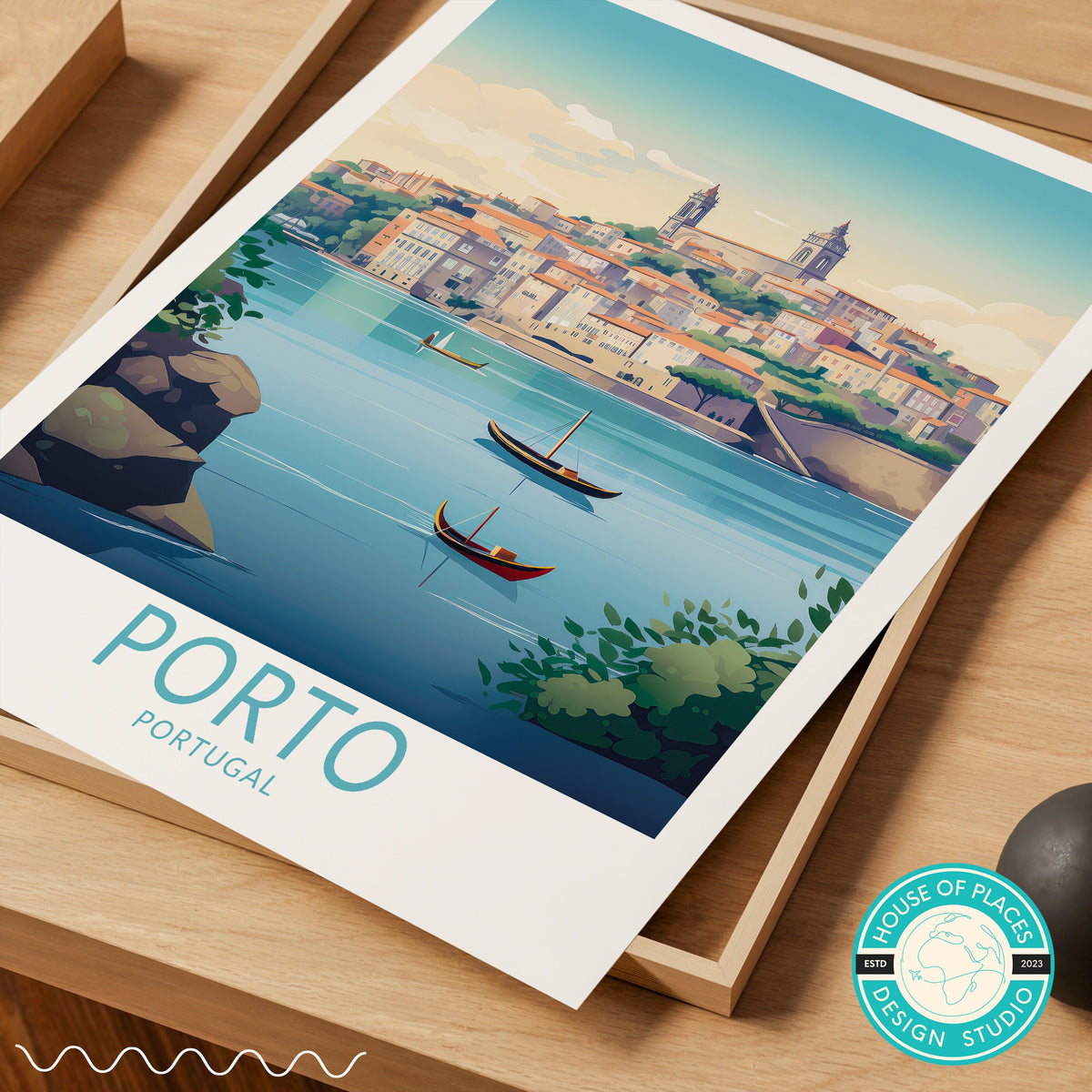Porto travel poster – view 6
