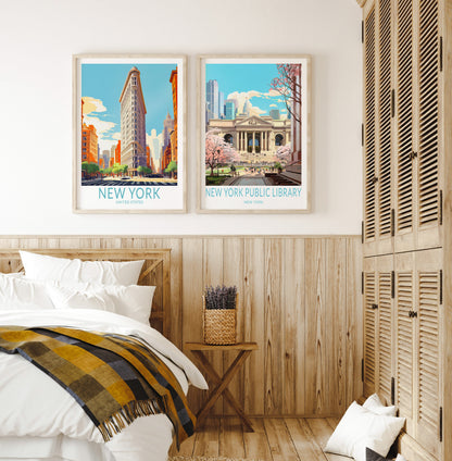 Flatiron Building travel poster – view 7