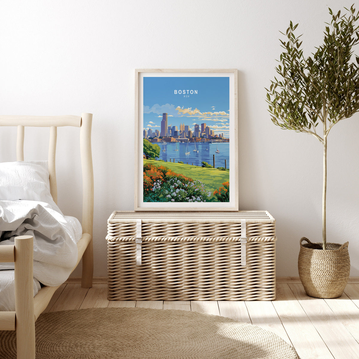 Boston travel poster – view 2
