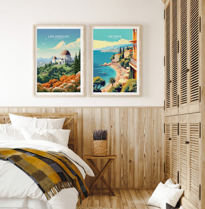 Los Angeles travel poster – view 7