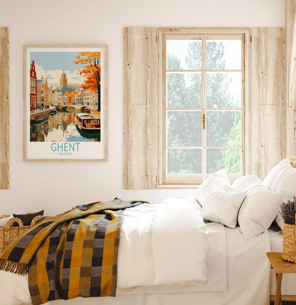 Ghent travel poster – view 3
