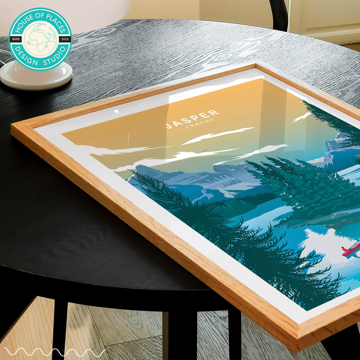 Jasper National Park travel poster – view 4