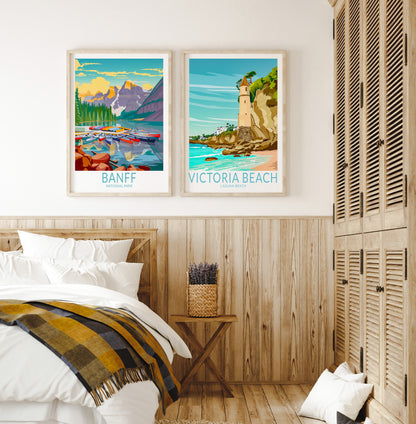 Banff National Park travel poster – view 7