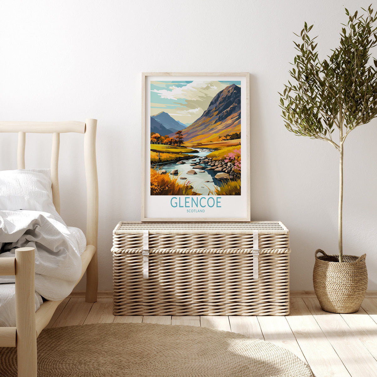 Glencoe travel poster – view 2