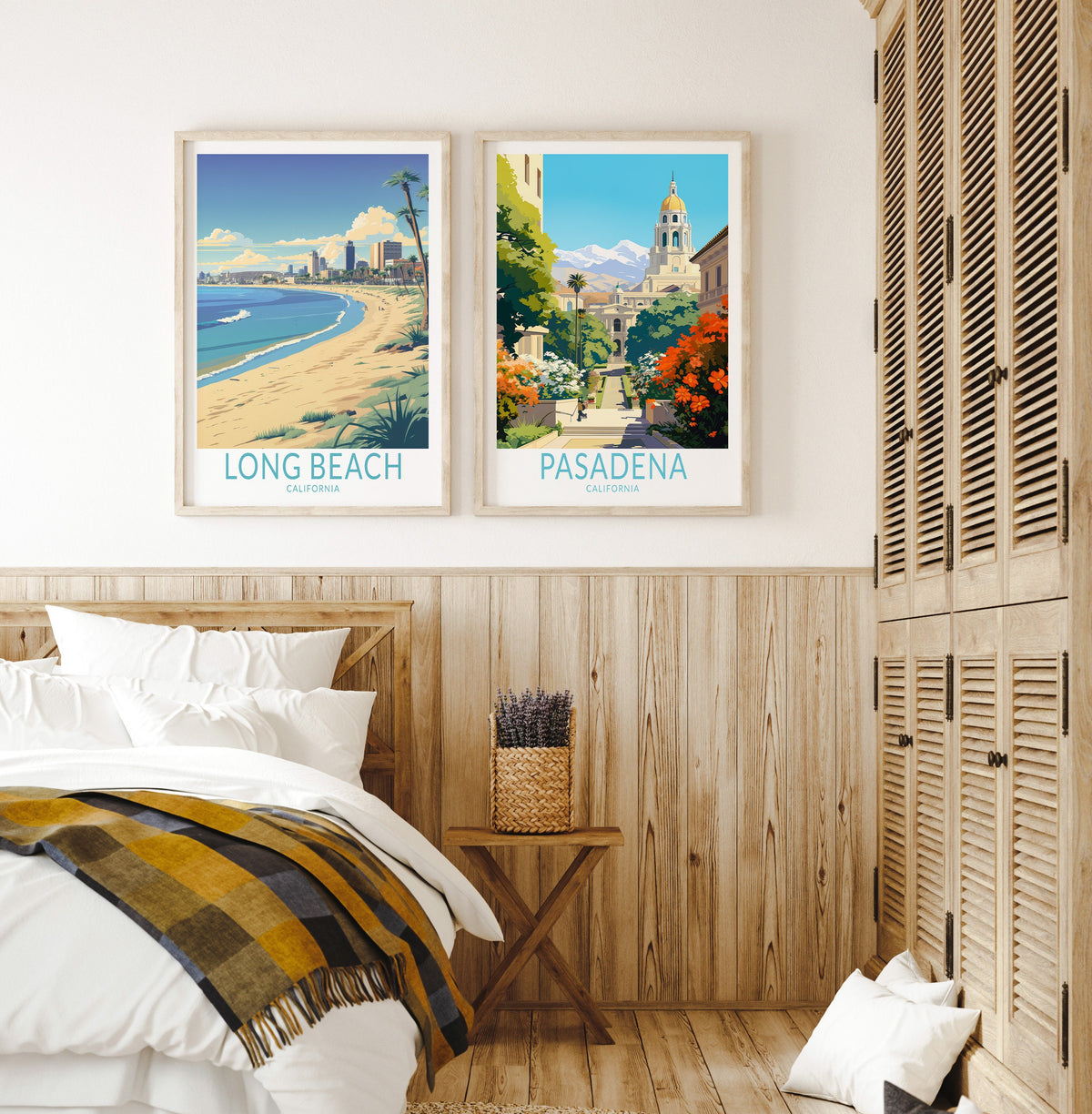 Long Beach travel poster – view 7