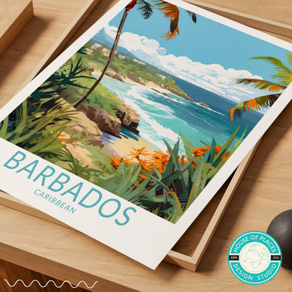 Barbados travel poster – view 6